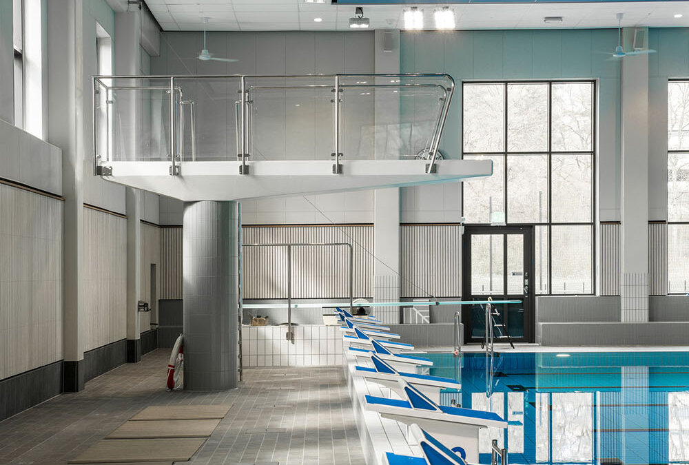 Akustik i fokus när Lidingö öppnar sin nya simhall