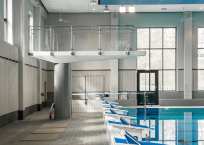 Rockfon: Akustisk stenullslösning, Lidingö Simhall