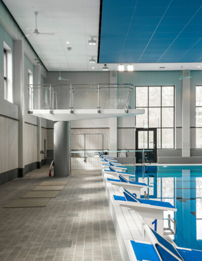 Rockfon: Akustisk stenullslösning, Lidingö Simhall